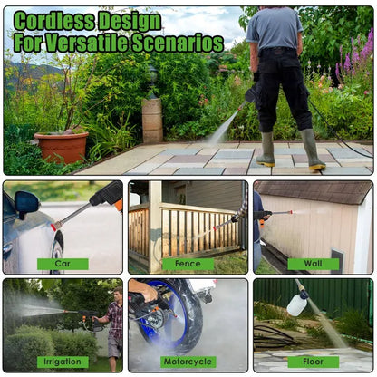 400PSI Cordless Pressure Washer Cordless Pressure Washer Portable Electr | Ectron Online