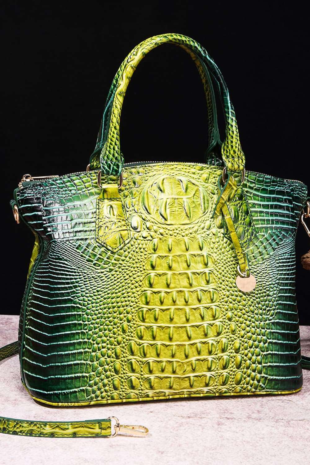 Gradient PU Leather Handbag Handbag | Ectron Online