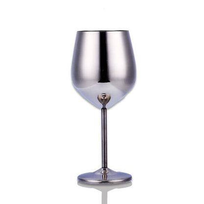 Premium Stainless Steel Wine Glass - Shatterproof & Insulated Stemware Stainless steel wine glass | Ectron Online