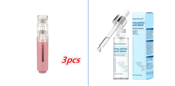 3-in-1 Lip & Beard Growth Roller – Treatment & Serum Applicator 3 In 1 Lip Care Roller Needle Roller Lip | Ectron Online
