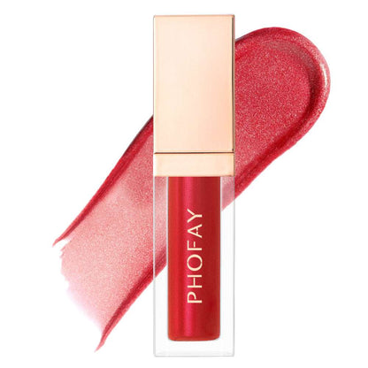 PHOFAY Ultra-Glossy Lip Gloss | High-Shine Finish PHOFAY Ultra-Glossy Lip Gloss | Ectron Online