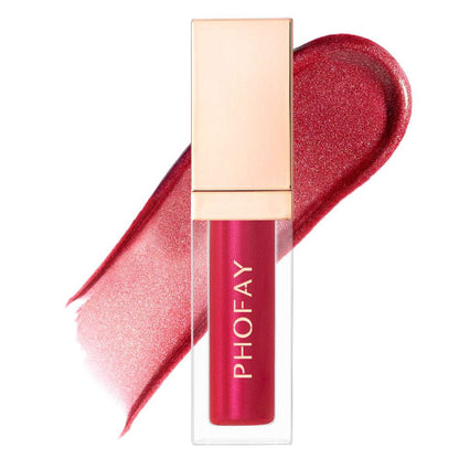 PHOFAY Ultra-Glossy Lip Gloss | High-Shine Finish PHOFAY Ultra-Glossy Lip Gloss | Ectron Online