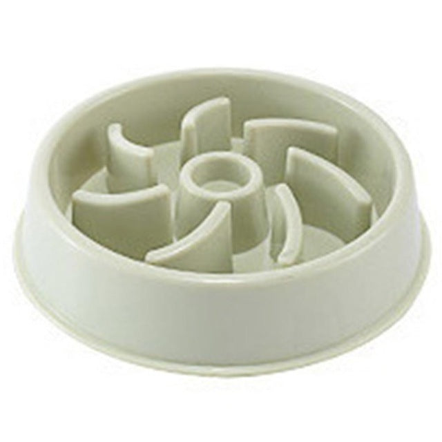 Plastic Choke Prevention Slow Feeder Bowl for Dogs & Cats Plastic Pet Dogs And Cats Choke Preventi | Ectron Online