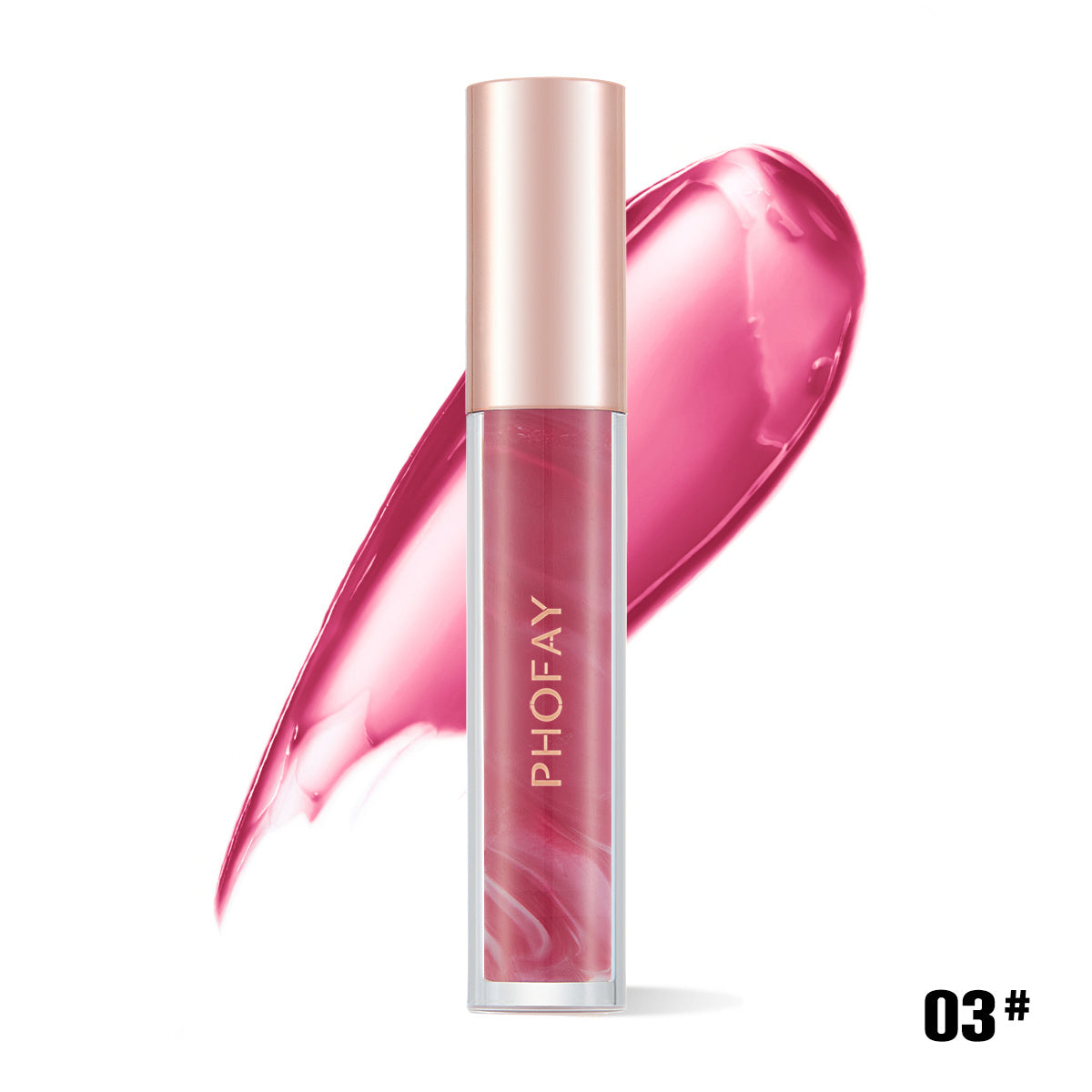 PHOFAY Rose Blooming Hydrating Lip Gloss PHOFAY Rose Blooming Hydrating Lip Gloss | Ectron Online