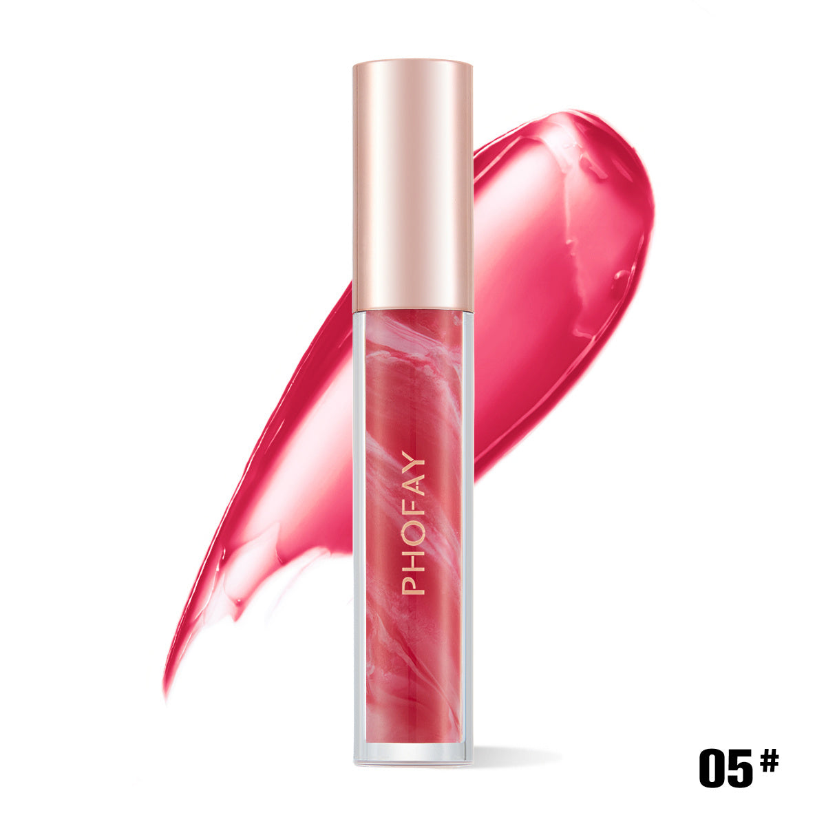 PHOFAY Rose Blooming Hydrating Lip Gloss PHOFAY Rose Blooming Hydrating Lip Gloss | Ectron Online