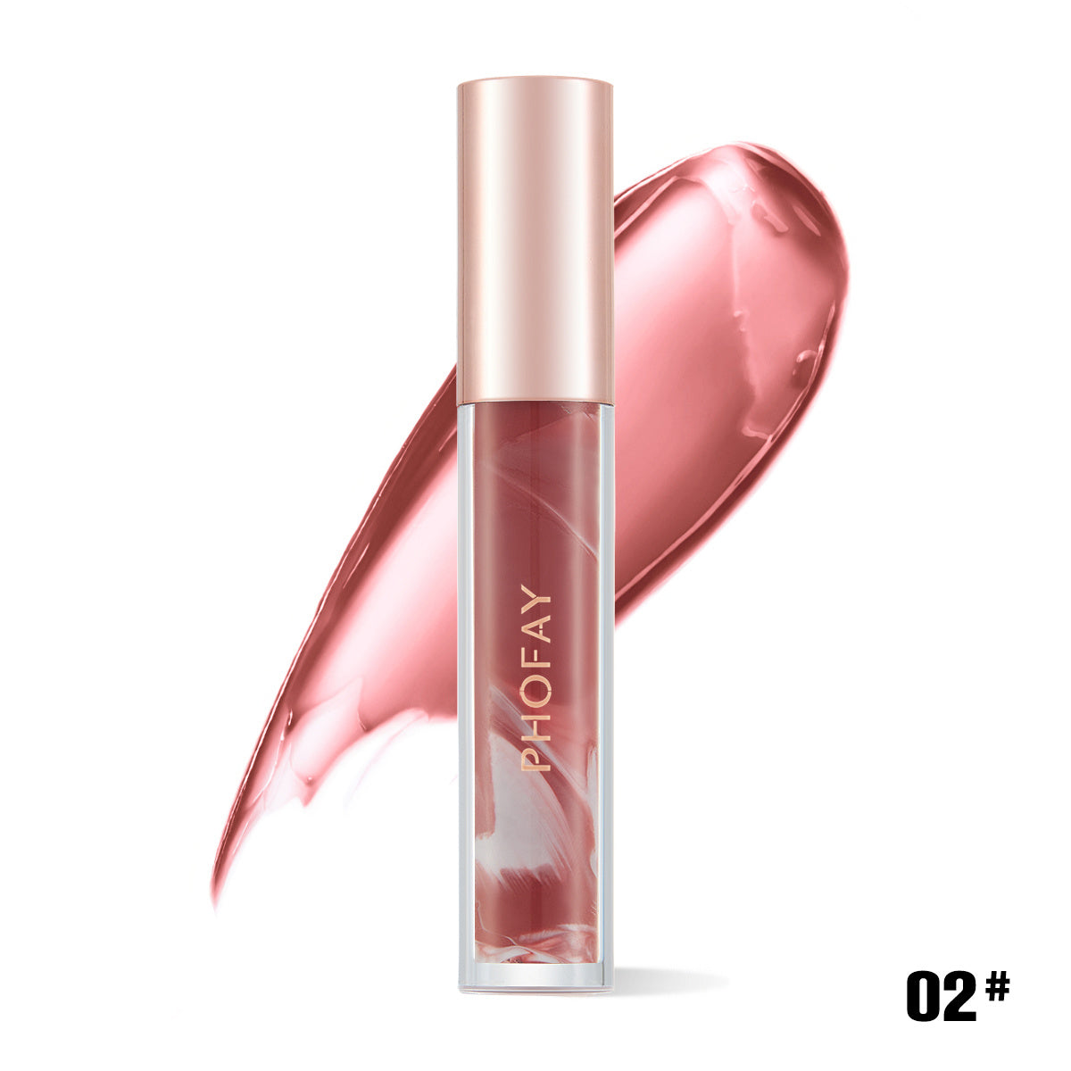 PHOFAY Rose Blooming Hydrating Lip Gloss PHOFAY Rose Blooming Hydrating Lip Gloss | Ectron Online