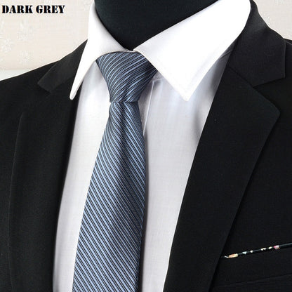 Polyester corduroy tie