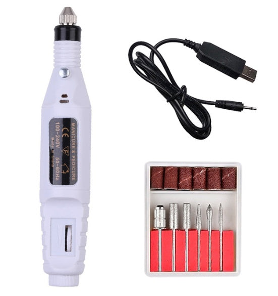 Electric Nail Drill Pen Electric Nail Polish Machine Pen Nail Art Tool | Ectron Online