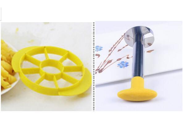 Stainless Steel Pineapple Peeler & Slicer – Easy Fruit Cutting Stainless Steel Easy to use Pineapple Pe | Ectron Online