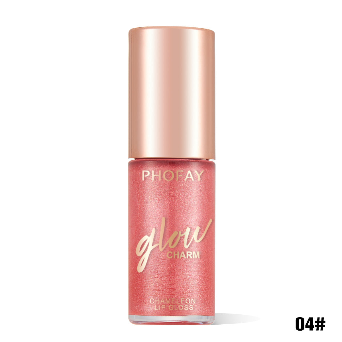 PHOFAY Moisturizing Shimmer Lip Gloss - High-Shine Hydrating Lip Care