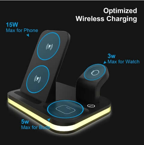 Universal Wireless Phone Charger & Multi-function Power Adapter Mobile Phone Wireless Charger Multi-func | Ectron Online
