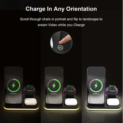 Universal Wireless Phone Charger & Multi-function Power Adapter Mobile Phone Wireless Charger Multi-func | Ectron Online