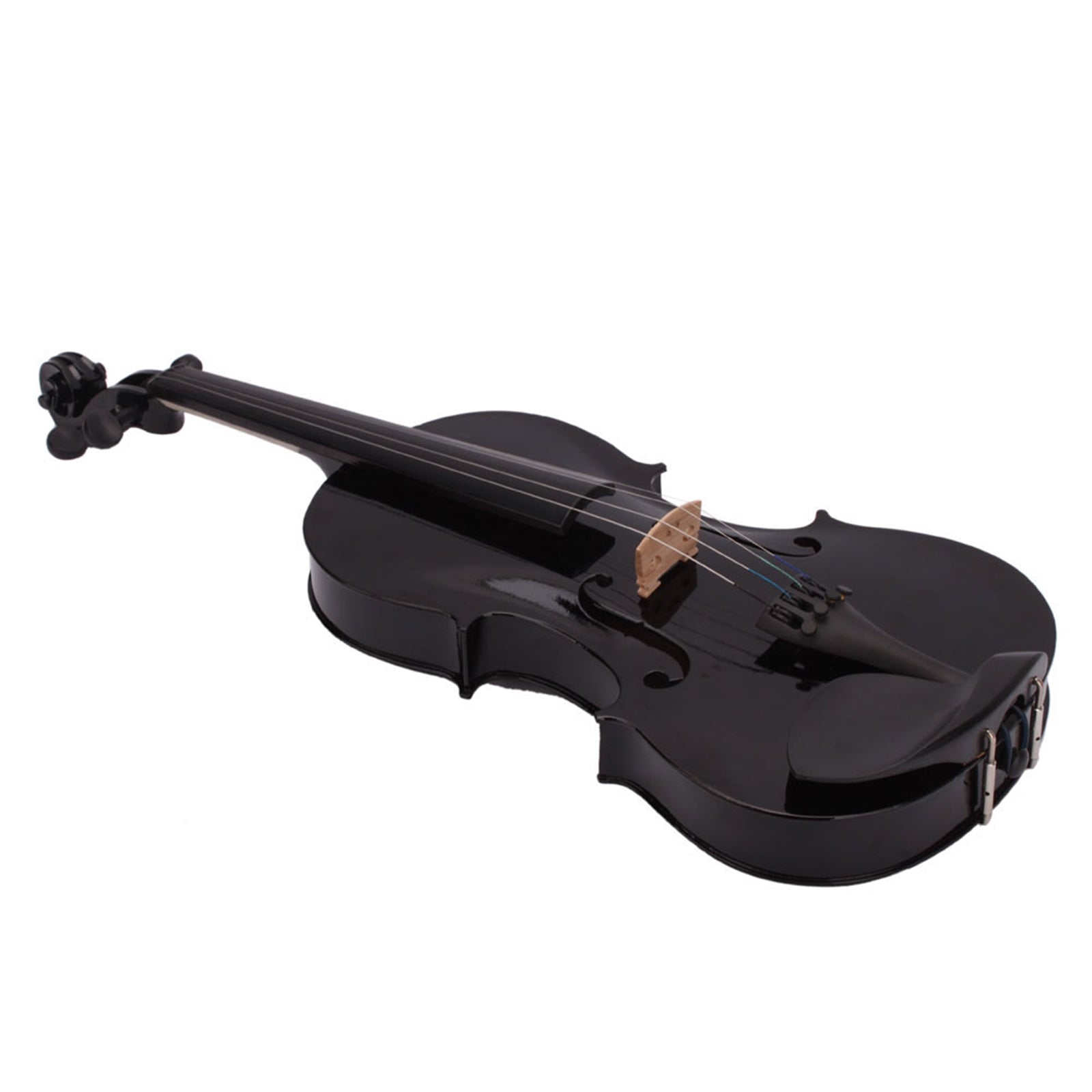 Black Acoustic Violin Full Size Black Acoustic Violin | Ectron Online