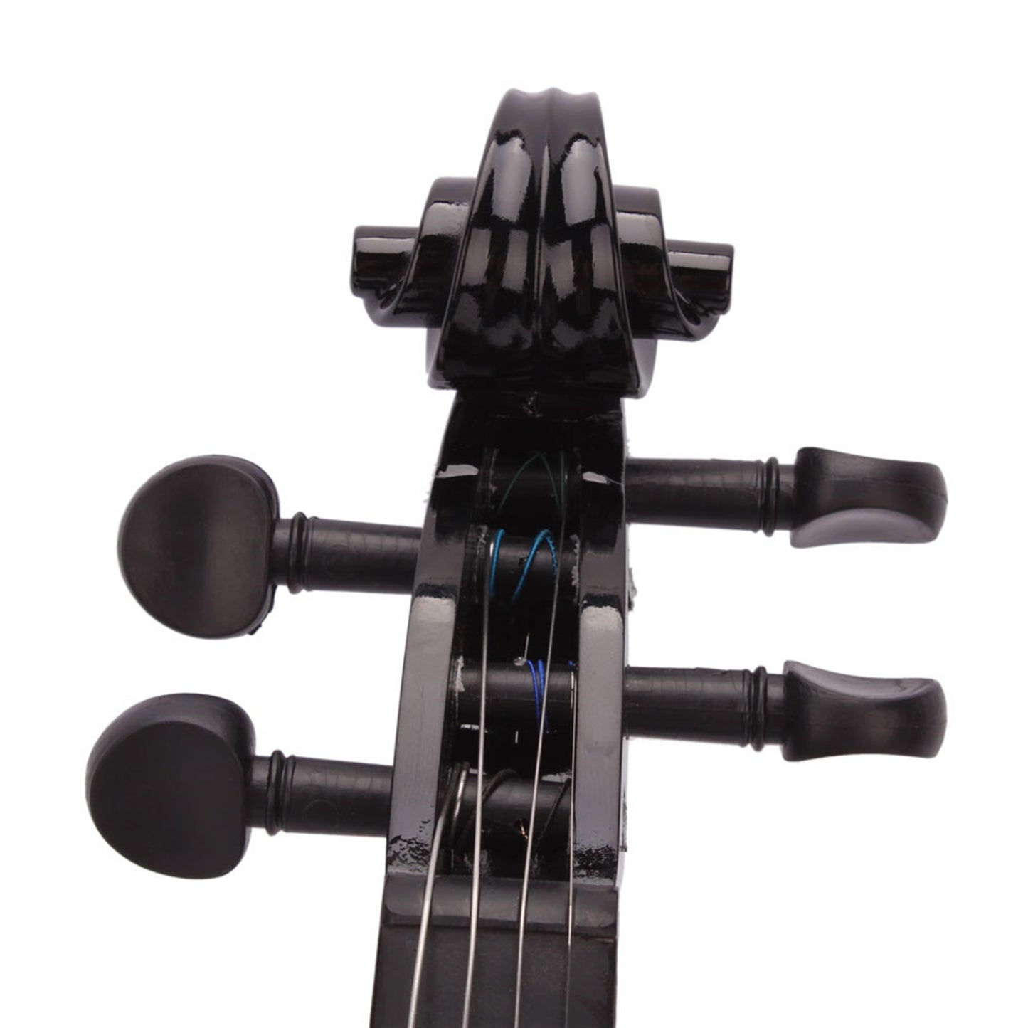 Black Acoustic Violin Full Size Black Acoustic Violin | Ectron Online