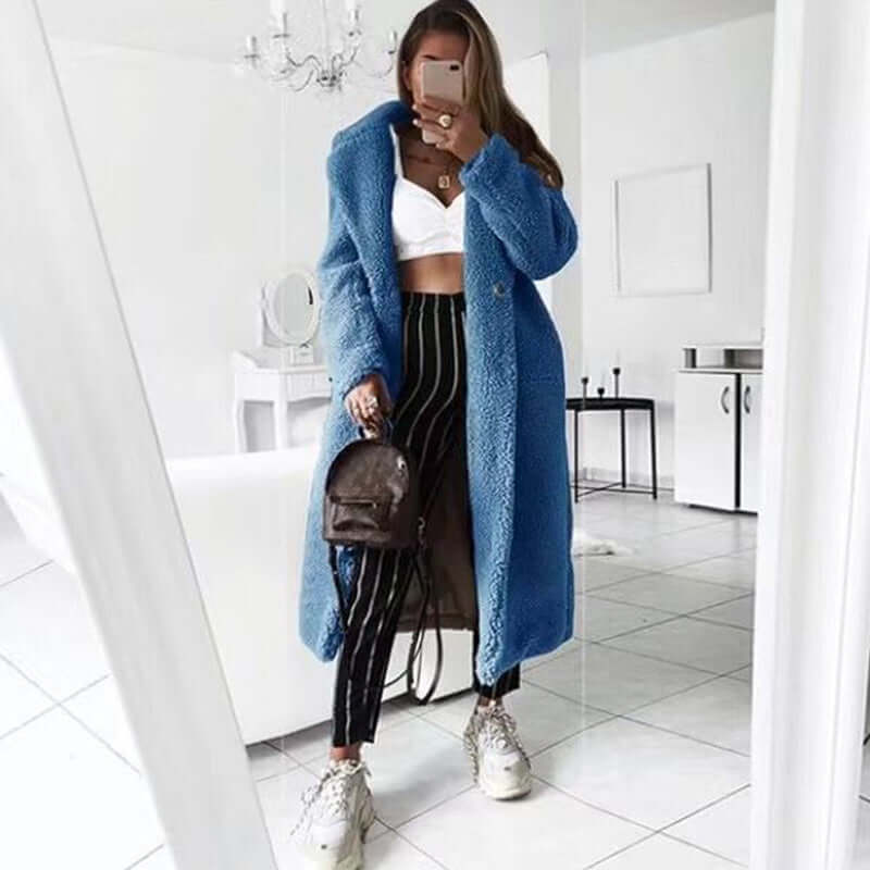 Classic Women's Woolen Coat Woolen coat and woolen coat | Ectron Online