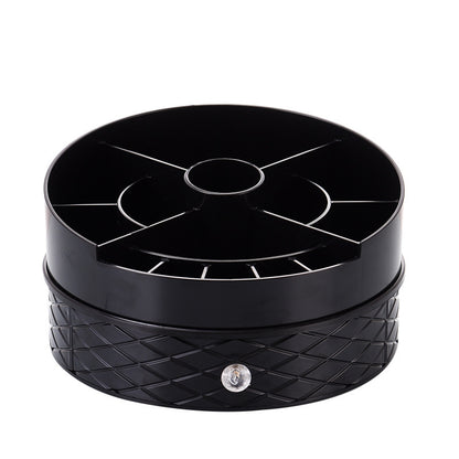 360 rotating diamond pattern makeup box