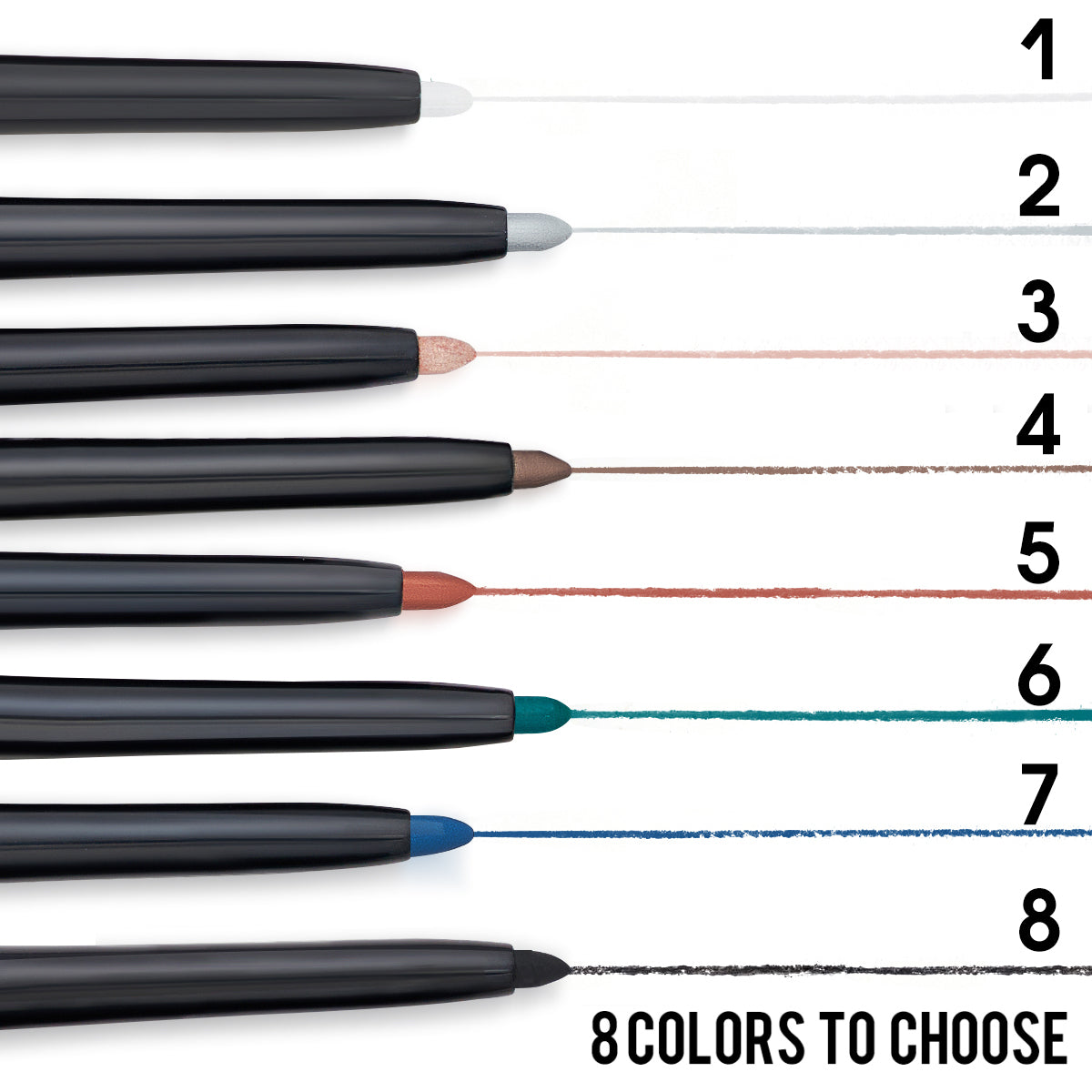 PHOFAY Waterproof Colorful Eyeliner - Long-Lasting Liquid Liner