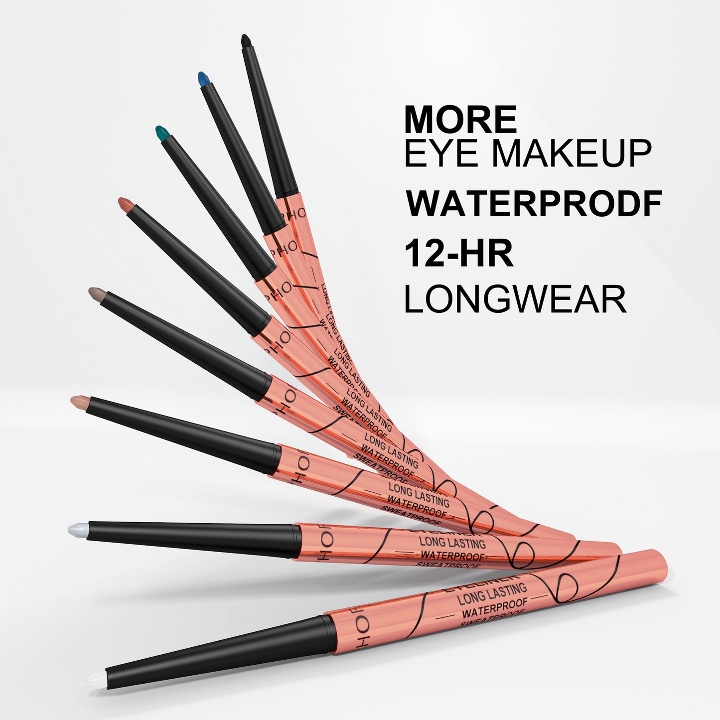 PHOFAY Waterproof Colorful Eyeliner - Long-Lasting Liquid Liner