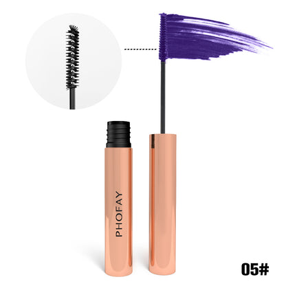 PHOFAY Colorful Mascara - Vibrant Waterproof Volumizing Lash PHOFAY Colorful Mascara | Ectron Online