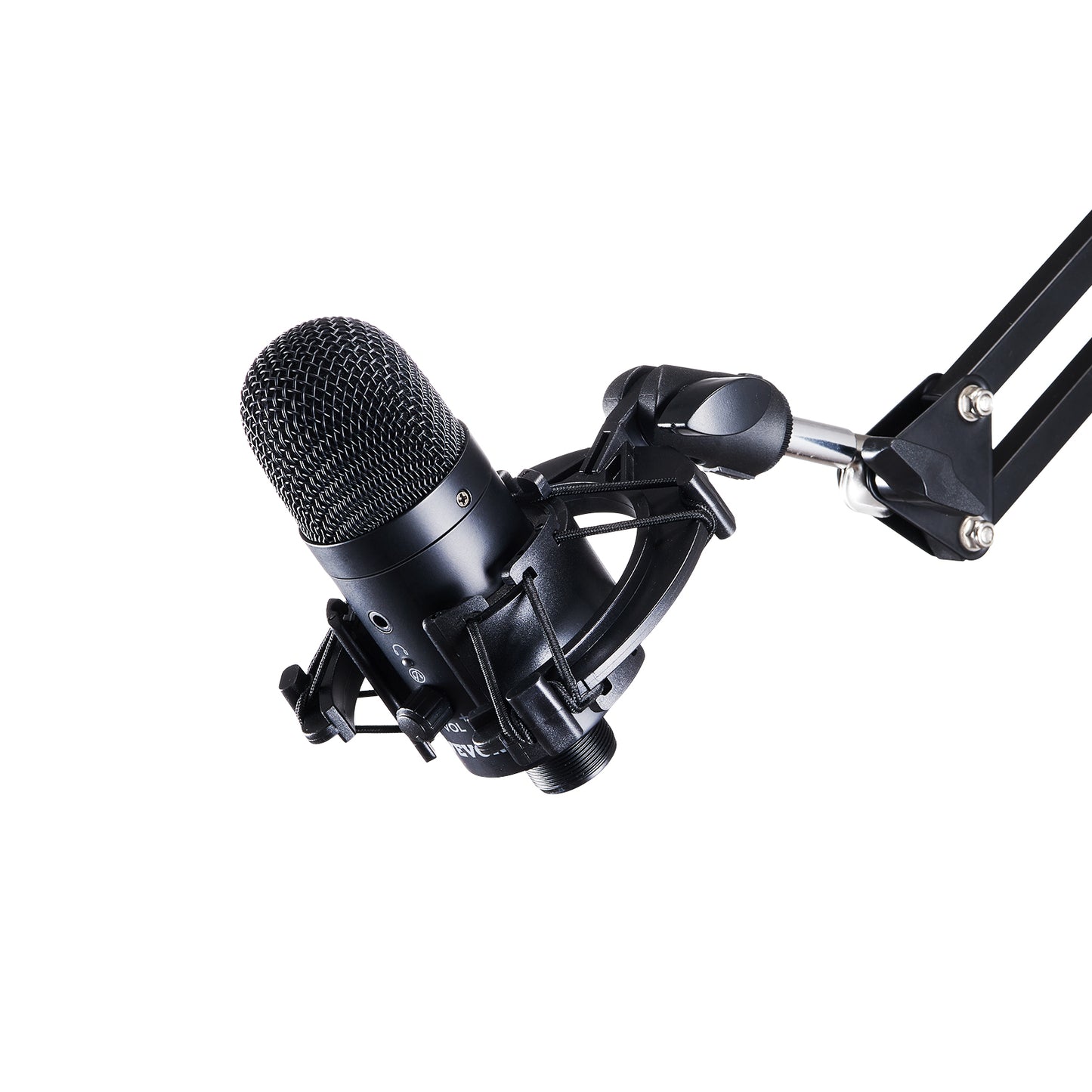 VEVOR USB Microphone Kit - 192kHz Professional Condenser Mic & Boom Arm