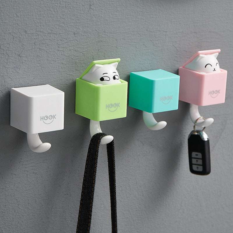 Cat Coat Hook Wall Hanging Cat Coat Hook Wall Hanging | Ectron Online