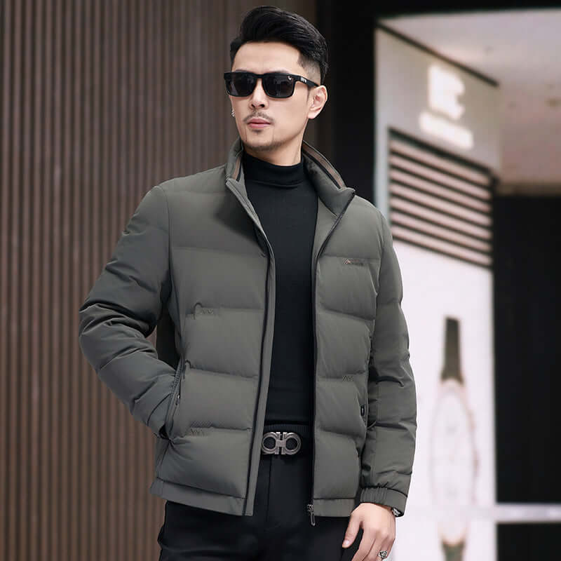 White Duck Down Business Casual Coat White Duck Down Business Casual Thickeni | Ectron Online