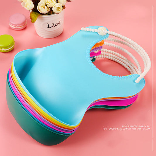 Children's Silicone Disposable Bib Waterproof Bib