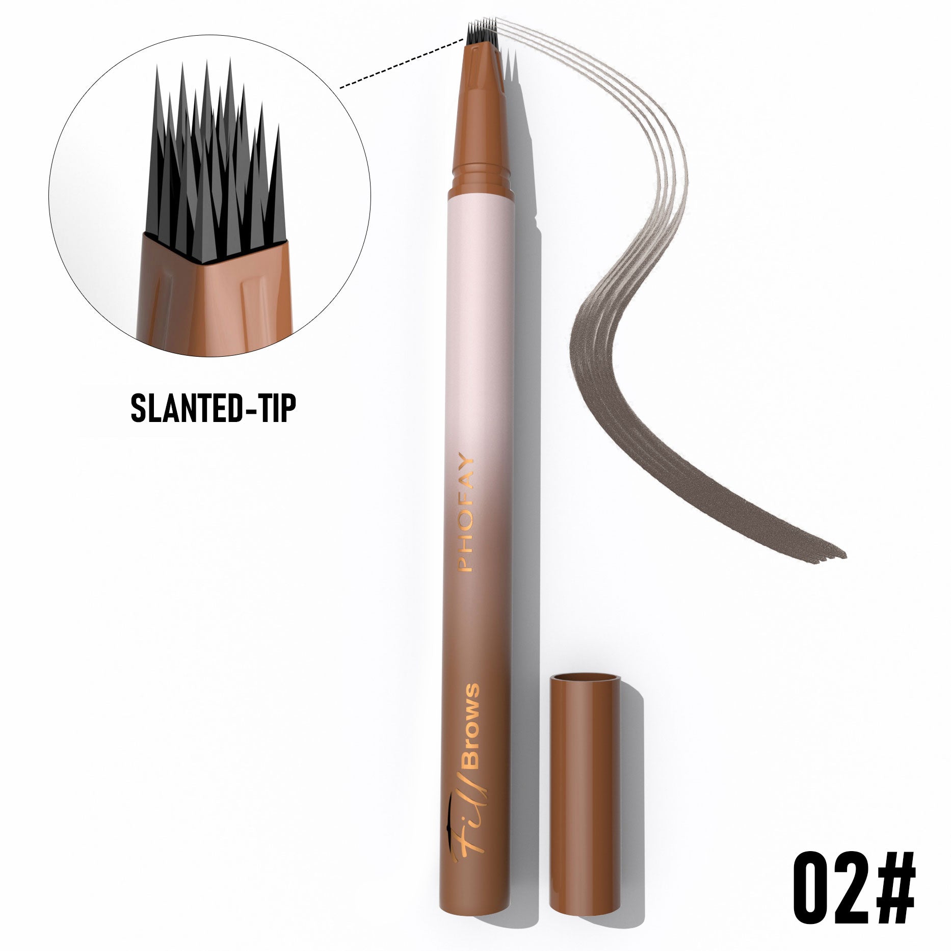 PHOFAY Waterproof Wild Eyebrow Pencil PHOFAY WATERPROOF WILD EYEBROW PENCIL | Ectron Online
