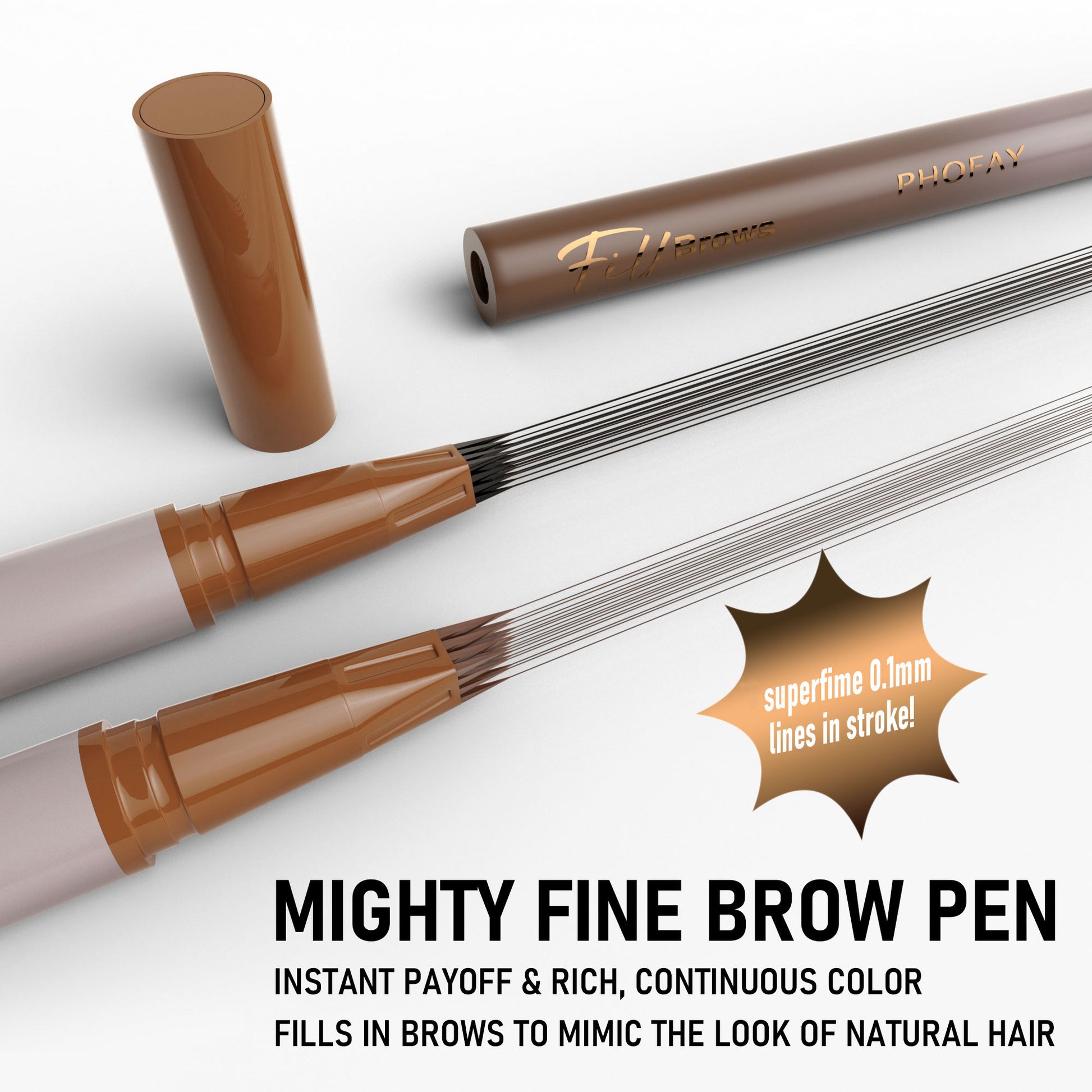 PHOFAY Waterproof Wild Eyebrow Pencil