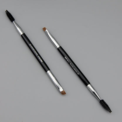 Makeup double head eyebrow brush