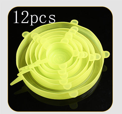 Multifunctional Stretchable Silicone Freshness Bowl Cover