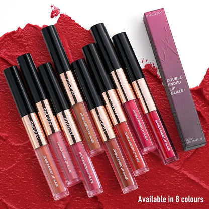 CL021 Double Head Non-stick Lip Gloss – Glossy & Comfortable CL021 Double Head Non-stick Cup Lip Glos | Ectron Online