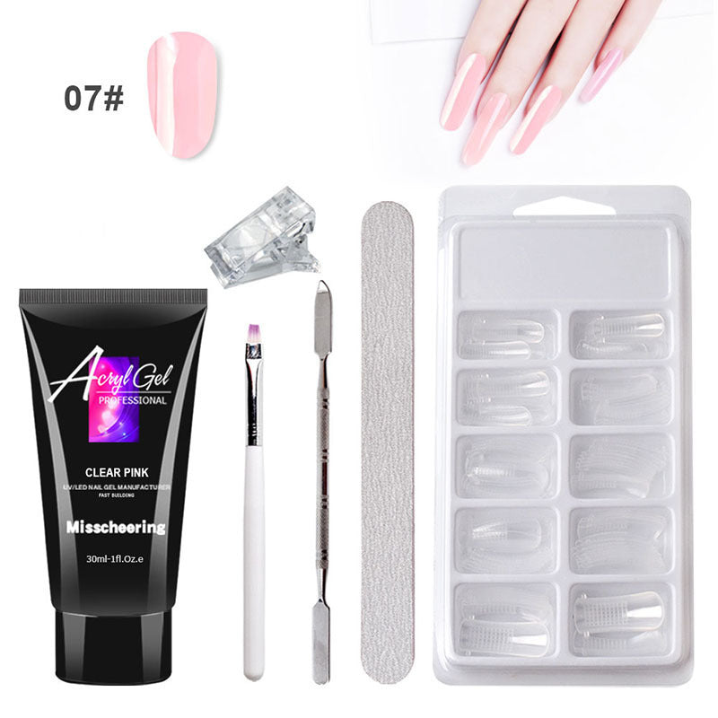 Polygel Nail Extension Kit | Quick & Easy Builder Gel Painless Extension Gel Nail Art | Ectron Online