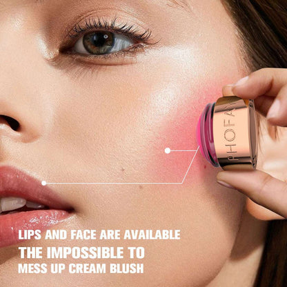 PHOFAY Mousse Blush Cream – Lightweight & Long-Lasting Glow PHOFAY MOUSSE BLUSH CREAM | Ectron Online