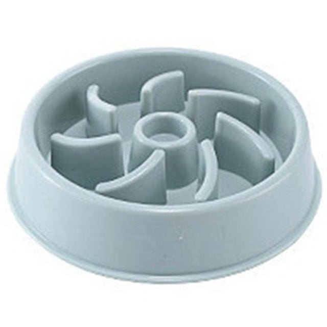 Plastic Choke Prevention Slow Feeder Bowl for Dogs & Cats Plastic Pet Dogs And Cats Choke Preventi | Ectron Online