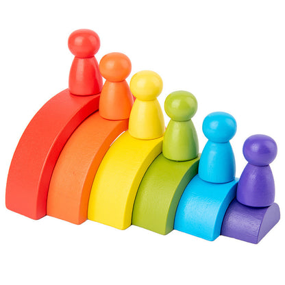 Rainbow Arched Building Blocks Rainbow arched building blocks | Ectron Online