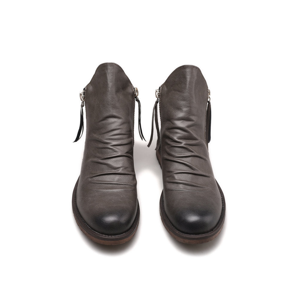 Double Side Zipper Non-Slip Men’s Boots | Easy Wear & Safe Grip Double side zipper non-slip men's boots | Ectron Online