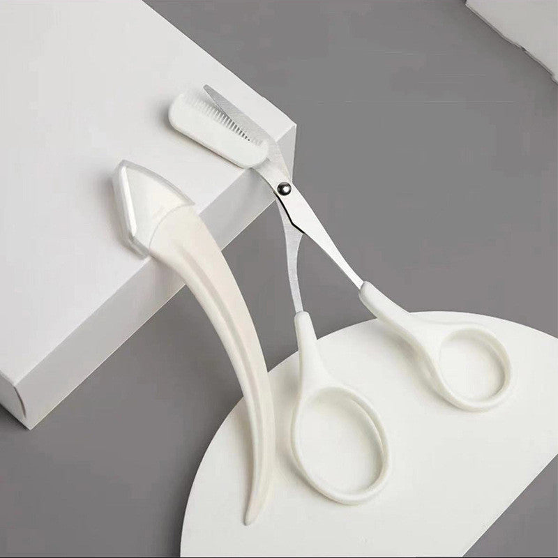 Eyebrow Trimming Knife with Comb for Precision Grooming Beauty Supplies Gadgets | Ectron Online