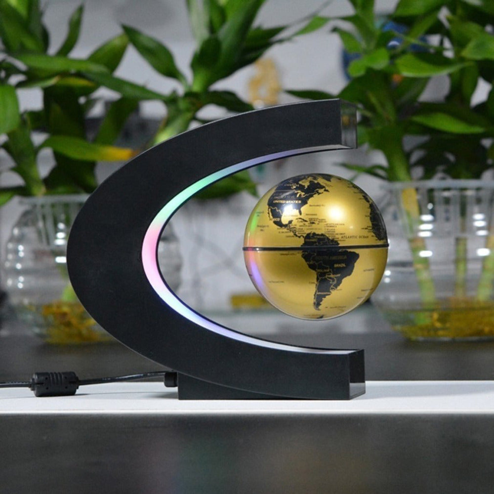 Magnetic Levitation Globe Home Ornament Magnetic Levitation Globe Home Ornament | Ectron Online