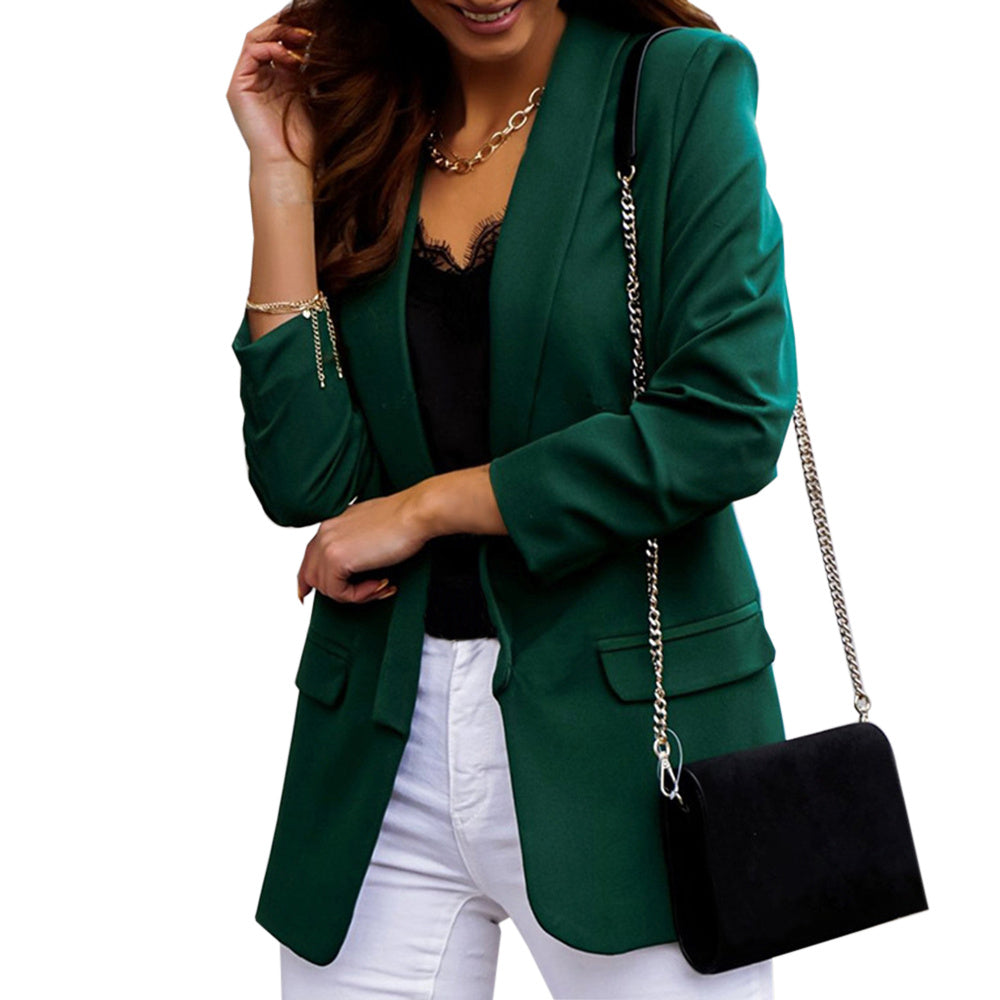 Women's Elegant Loose Blazer - Refined Style & Comfort Elegant Blazer For Women Loose Blazer Ja | Ectron Online