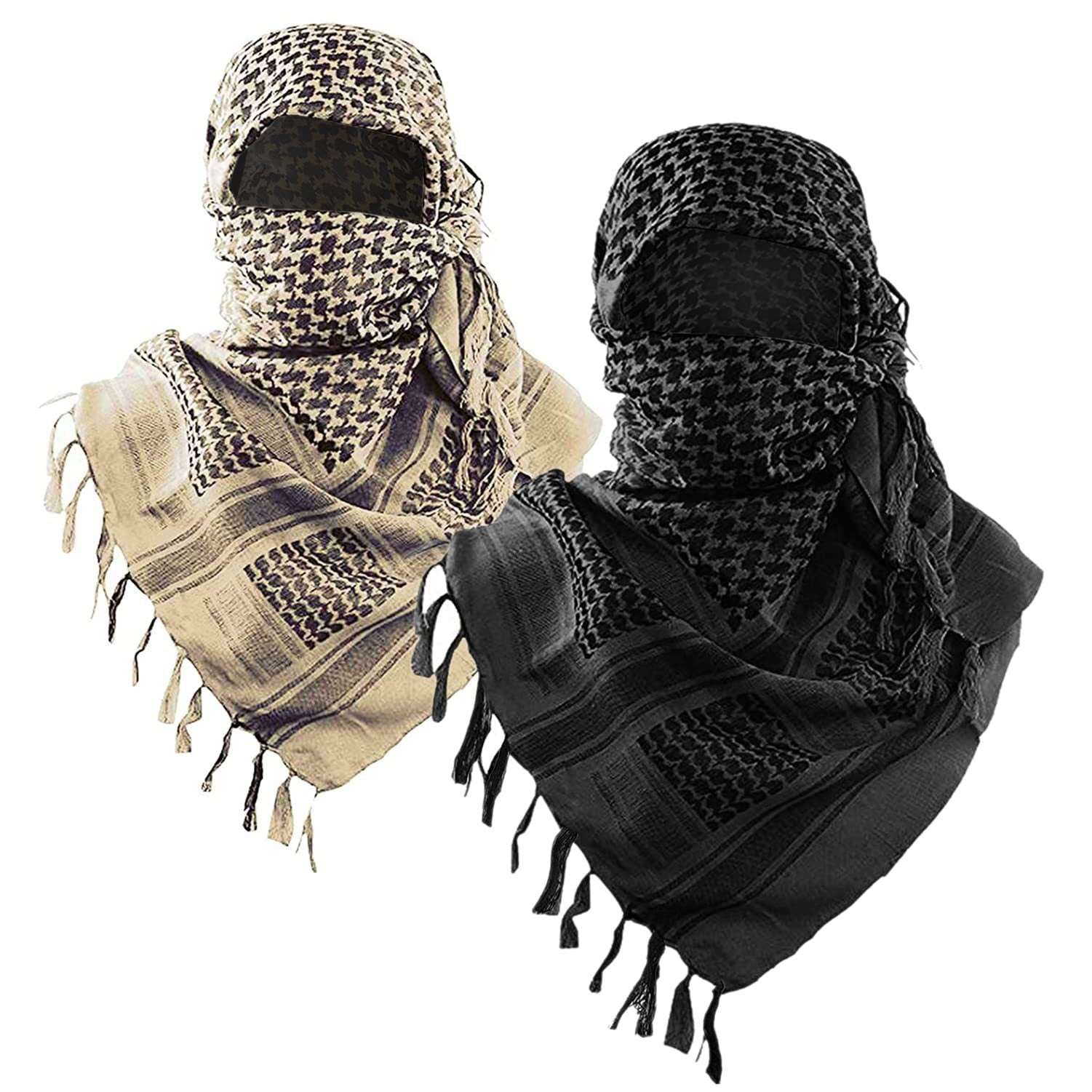 Men's And Women's Cotton Desert Tactical Scarf