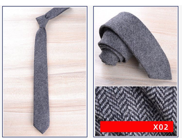 Wool Tie Men Formal Wear England Men's Tie | Ectron Online
