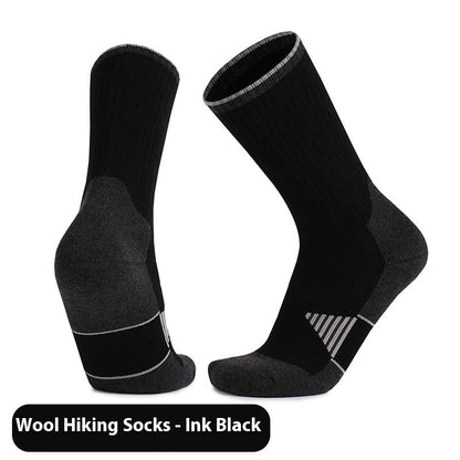 Men's And Women's Warm Wool Knee-high Sports Socks