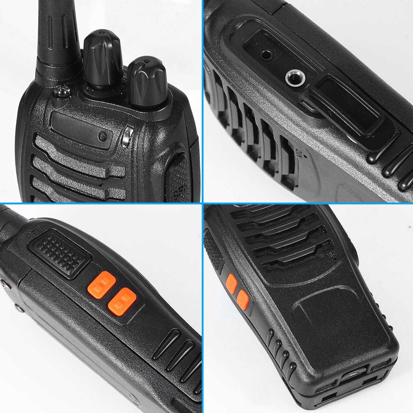 2-Pack Baofeng BF-888S Walkie Talkies | 16CH Long Range UHF Two-Way Radio 2 X Baofeng BF-888S Walkie Talkies Two W | Ectron Online