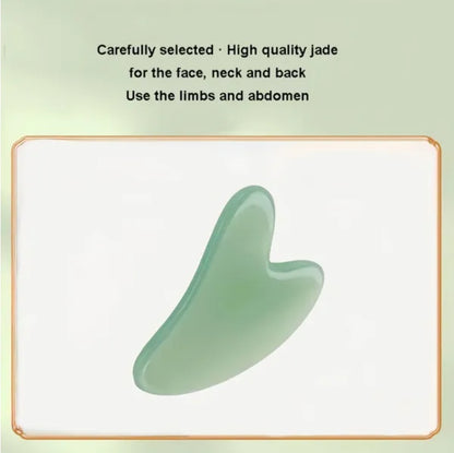 2PCS Resin Gua Sha & Facial Massage Set - Anti-Wrinkle Lifting Scraper Gua Sha Board 2PCS Massage Stone For Fac | Ectron Online
