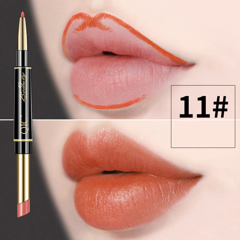 Double Head Lipstick Pen - Waterproof & Long-lasting Double Head Lipstick Pen Waterproof And | Ectron Online