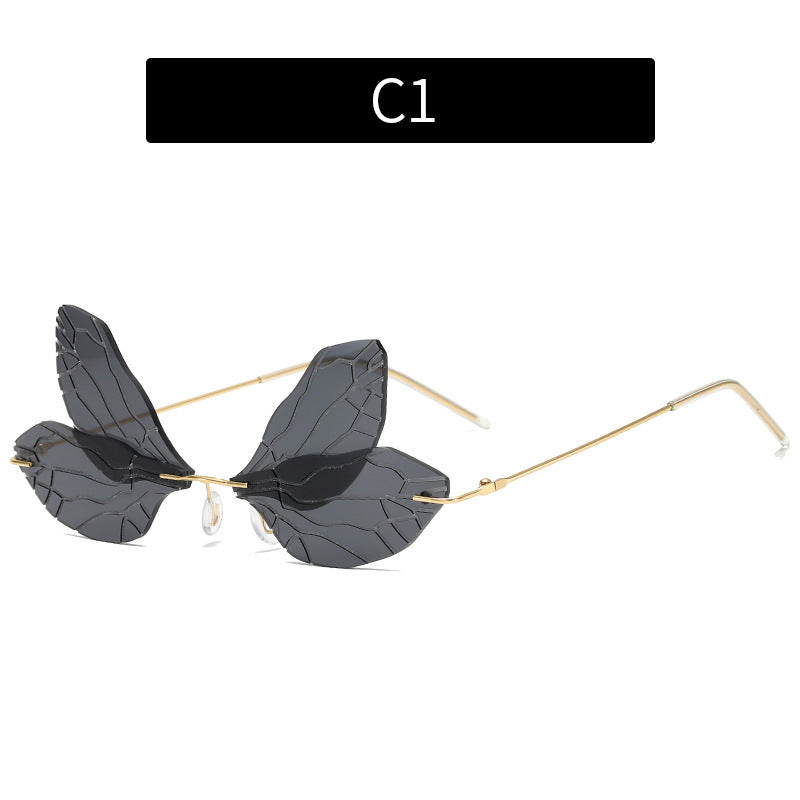 Wild Butterfly Street Shooting Sunglasses Women