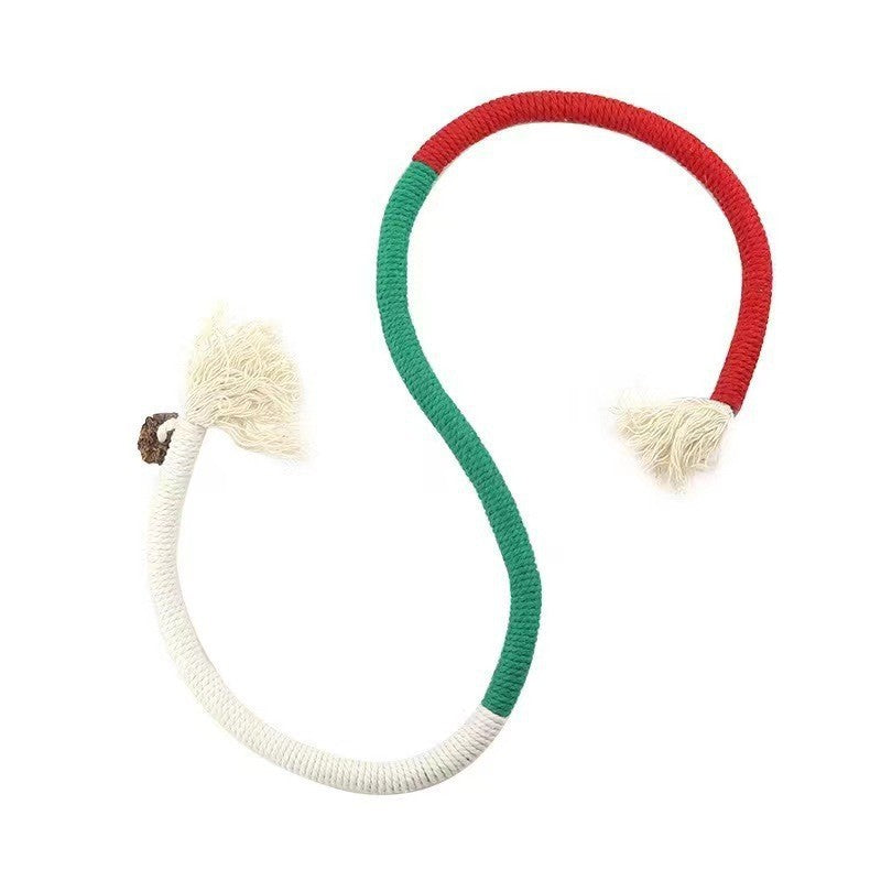 Bite Rope Self-Relieving Catnip Toy – Bite-Resistant Cat Teaser Bite Rope Self-Hi Relieving Stuffy Catni | Ectron Online
