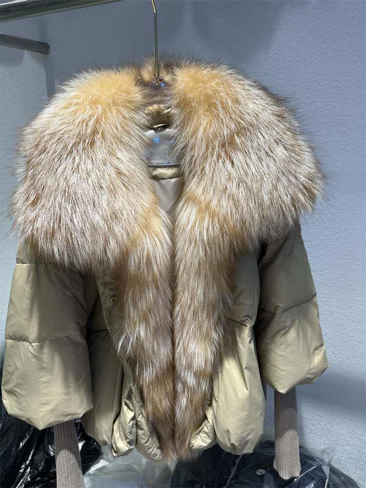 Women's Niche Design White Duck Down Jacket White Duck Down Jacket Niche Design Wome | Ectron Online