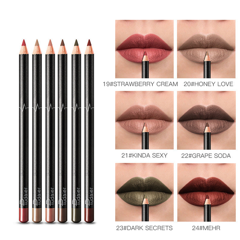 36 Color Lip Liner Waterproof Non-smudge Nude Color 36 Color Lip Liner Waterproof Non-smudge | Ectron Online